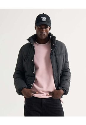 Chaqueta Para Hombre Acolchada Color Negro Marca Seven Seven #45080473