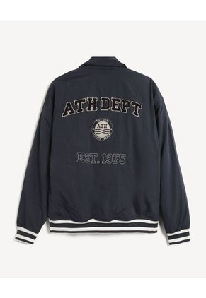 Chaqueta Para Hombre Bomber Color Azul Marca Seven Seven #45080479