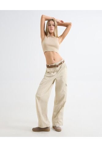 Pantalon Para Mujer  Color Avena Marca Seven Seven #28071828 Seven Seven