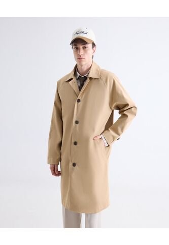 Chaqueta Para Hombre Trench Color Camel Marca Seven Seven #45080510 Seven Seven