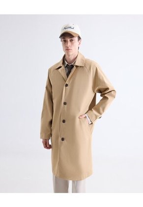 Chaqueta Para Hombre Trench Color Camel Marca Seven Seven #45080510