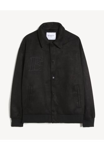 Chaqueta Para Hombre Bomber Color Negro Marca Seven Seven #45080490 Seven Seven