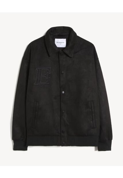 Chaqueta Para Hombre Bomber Color Negro Marca Seven Seven #45080490