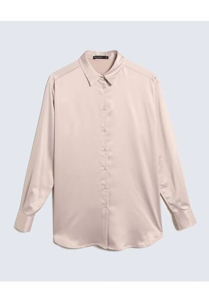 Blusa Para Mujer Manga Larga Color Arena Marca Seven Seven #28123993