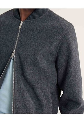 Chaqueta Para Hombre Bomber Color Gris Marca Seven Seven #45080477