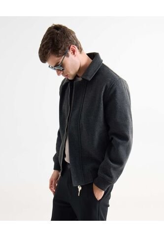 Chaqueta Para Hombre Bomber Color Verde Marca Seven Seven #45080488 Seven Seven