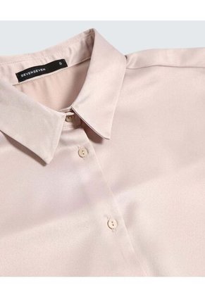 Blusa Para Mujer Manga Larga Color Arena Marca Seven Seven #28123993