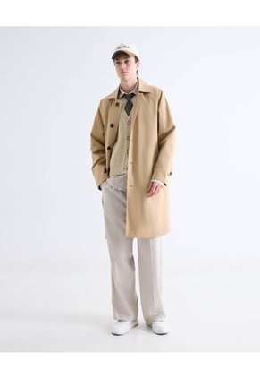 Chaqueta Para Hombre Trench Color Camel Marca Seven Seven #45080510