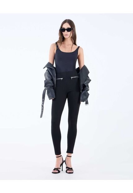 Leggins Para Mujer Largo Color Negro Marca Seven Seven #28230605