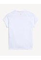 Camiseta Deportiva Cuello V  Para Mujer Marfil Seven Seven de Seven Seven
