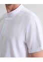 Camisa Cuello Mao Estampada  Para Hombre Crudo Seven Seven de Seven Seven