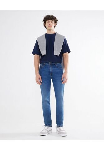 Jean Para Hombre Slim Color Azul Medio Marca Seven Seven #45160503 Seven Seven