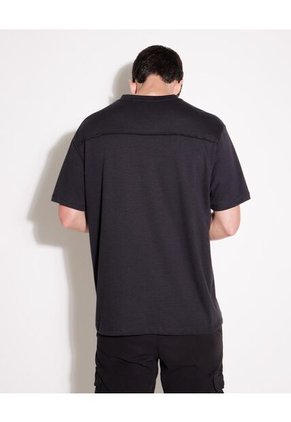 Camiseta  Para Hombre Manga Corta Color Negro Marca Seven Seven #45092231