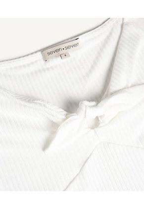 Camiseta Mujer Seven M/C Blanco Nailon 28095245-10225