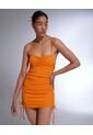 Vestido Para Mujer Manga Sisa Color Naranja Marca Seven Seven #28171154 de Seven Seven