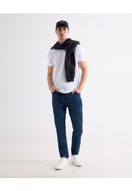 Jean Para Hombre Skinny Color Azul  Marca Seven Seven #45160511