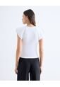 Camiseta  Para Mujer Manga Corta Moda Color Blanco Marca Seven Seven #28099664 de Seven Seven