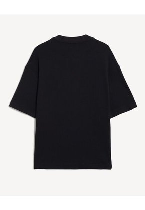 Camiseta  Para Hombre Manga Corta Cuello Redondo Color Negro Marca Seven Seven #45097664