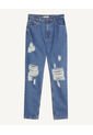 Jean Para Mujer Mom Color Azul  Marca Seven Seven #28160695 de Seven Seven