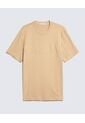 Camiseta Para Hombre Manga Corta Cuello Redondo Color Beige Marca Seven Seven #45092706 de Seven Seven