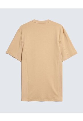 Camiseta Para Hombre Manga Corta Cuello Redondo Color Beige Marca Seven Seven #45092706
