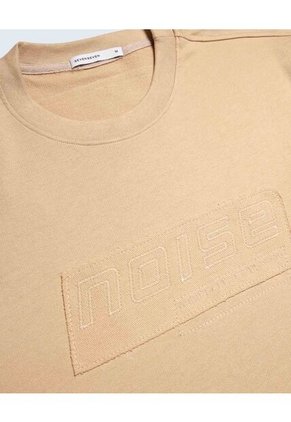 Camiseta Para Hombre Manga Corta Cuello Redondo Color Beige Marca Seven Seven #45092706