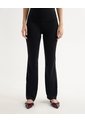 Pantalón Flare Tiro Alto  Para Mujer Gris Seven Seven de Seven Seven