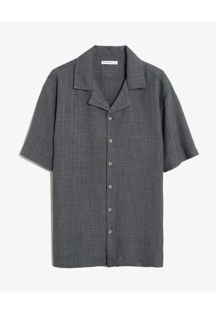 Camisa  Para Hombre Manga Corta Sin Bolsillo Cuello R Color Verde Marca Seven Seven #45012255