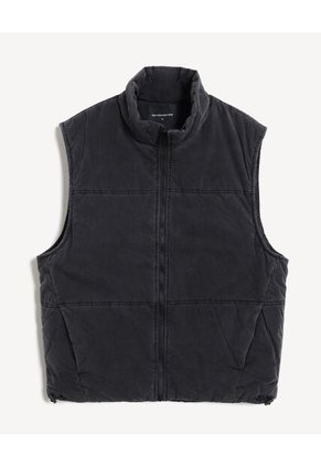 Chaleco Para Hombre Acolchado Color Negro Marca Seven Seven #45250011