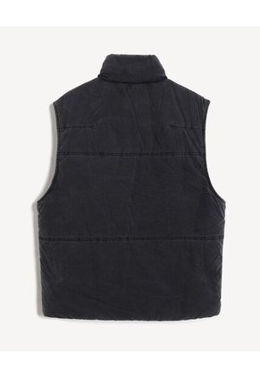 Chaleco Para Hombre Acolchado Color Negro Marca Seven Seven #45250011