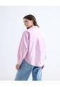 Blusa  Para Mujer Manga Larga Color Rosa Marca Seven Seven #28128286 de Seven Seven