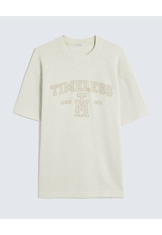 Camiseta Para Hombre Manga Corta Cuello Redondo Color Hueso Marca Seven Seven #45092720 Seven Seven