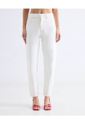 Jean Para Mujer Mom Color Blanco Marca Seven Seven #28167407