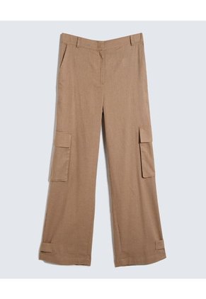 Pantalon Para Mujer Color Camel Marca Seven Seven #28071755