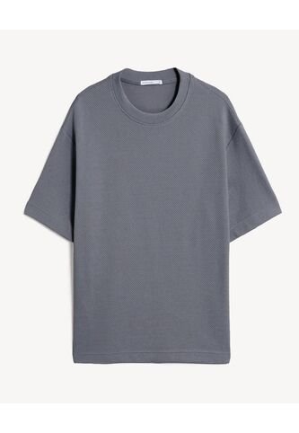 Camiseta  Para Hombre Manga Corta Cuello Redondo Color Gris Marca Seven Seven #45097664 Seven Seven