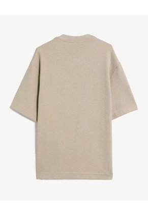 Camiseta Para Hombre Manga Corta Cuello Redondo Color Gris Marca Seven Seven #45097681