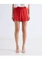 Short  Para Mujer Multiusos Plano Color Rojo Marca Seven Seven #28191154 de Seven Seven