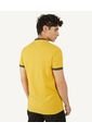 Polo Cuello Tejido Sin Bolsillo Hombre Seven Poliéster Amarillo 45110702-1252 de Seven Seven