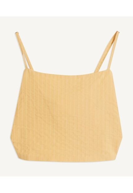 Blusa Para Mujer Manga Sisa Color Amarillo  Marca Seven Seven #28123639