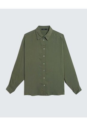 Blusa Para Mujer Manga Larga Color Verde Oscuro Marca Seven Seven #28123979