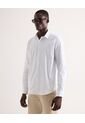 Camisa Para Hombre Manga Larga Sin Bolsillo Cuello Casual M Color Marfil Marca Seven Seven #45012215 de Seven Seven