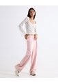 Top Tejido Textura Floreada  Para Mujer Blanco Seven Seven de Seven Seven