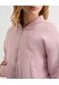 Chaqueta Corta Tipo Bomber  Para Mujer Rosado Seven Seven de Seven Seven