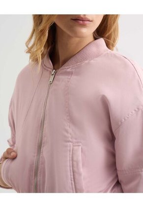 Chaqueta Corta Tipo Bomber  Para Mujer Rosado Seven Seven