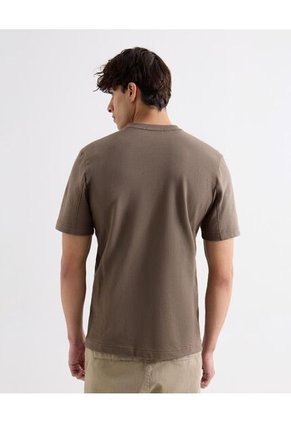 Camiseta Para Hombre Manga Corta Cuello Redondo Color Taupe Marca Seven Seven #45092705