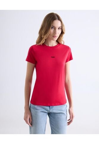 Camiseta  Para Mujer Manga Corta Cuello Redondo Color Rojo Marca Seven Seven #28096552 Seven Seven