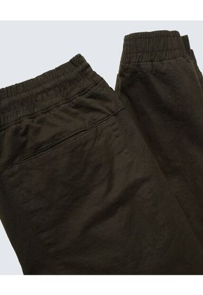 Jogger Regular Fit  Para Hombre Verde Seven Seven