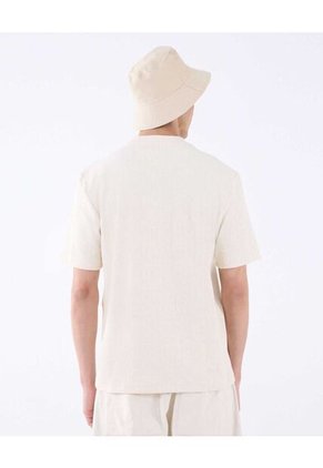 Camiseta Para Hombre Manga Corta Color Crema Marca Seven Seven #45092606