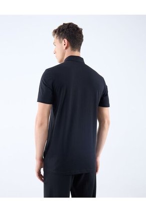 Polo Para Hombre Cuello Maquina  Color Negro Marca Seven Seven #45110863