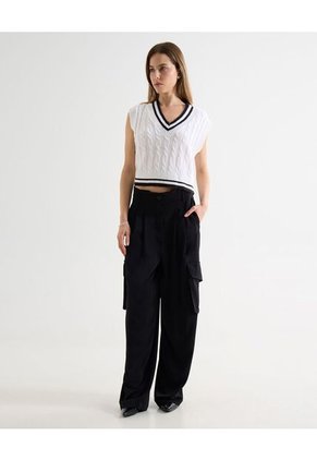 Pantalón Para Mujer Moda Color Negro Marca Seven Seven #28071904